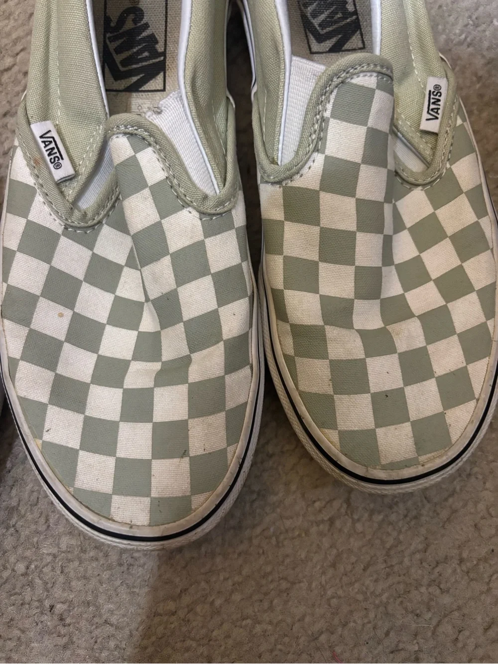 Vans Checkered Slip Ons - Yellow, Green, Pink - Price is for all 3 pairs - Picture 5 of 7